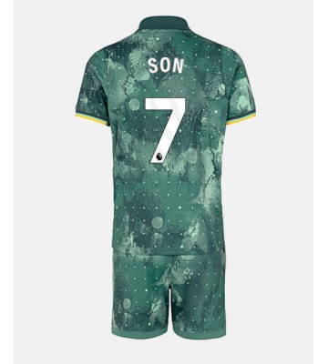 Tottenham Hotspur Son Heung-min #7 Alternativní dres komplet pro Děti 2024-25 Krátkým Rukávem (+ Krátké kalhoty)
